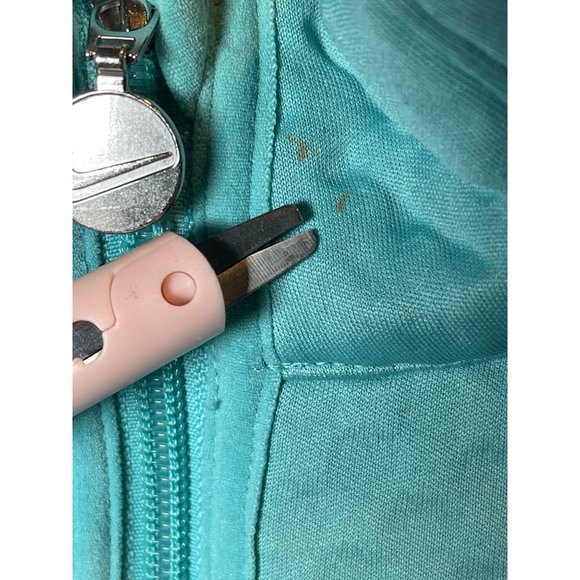 Nike Therma Fit Running Vest Turquoise Fleece Womens 215700-426 Size S - Picture 5 of 11